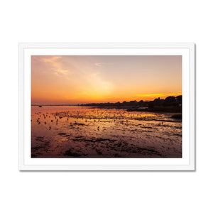 Low tide sunset